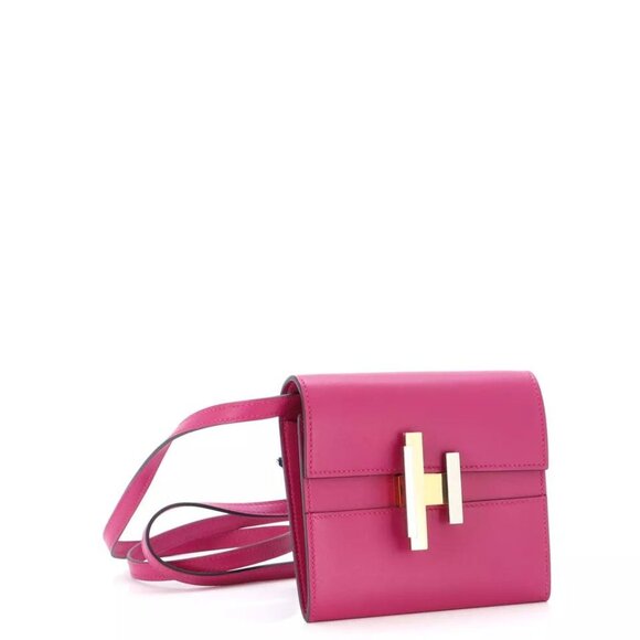 HERMES CINHETIC TO GO WALLET CHEVRE MYSORE MINI RETAIL $4,300 - Picture 2 of 7